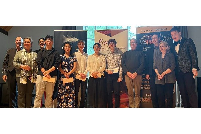 Un Sherbrookois remporte les grands honneurs au Festival-Concours de musique de Sherbrooke
